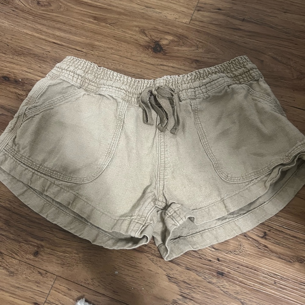 Women's Khaki Casual Shorts